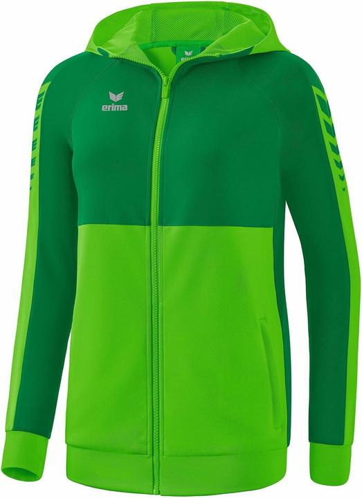 Produktbild Erima Six Wings Trainingsjacke mit Kapuze Damen (38)