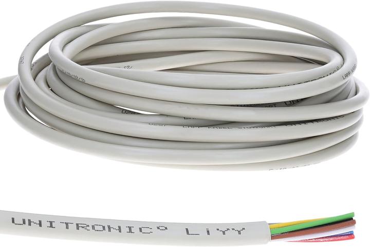 Produktbild Lapp 10 Meter 0028608 UNITRONIC LiYY PVC-Datenleitung 8x0,75 mm² I Signalleitung I Klingelkabel I Ve (10 m)