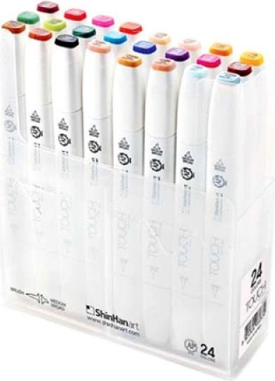 Actual product image BRUSH MARKER SETà24 (3 mm)