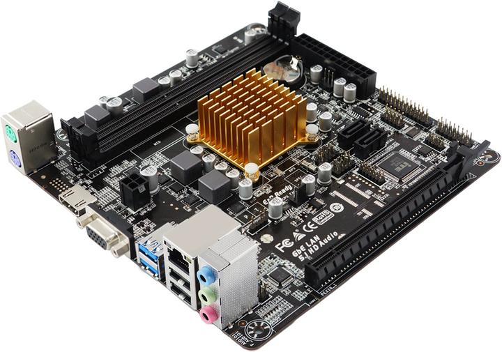 Produktbild Biostar A68N-2100K (AMD SoC, Mini-ITX)