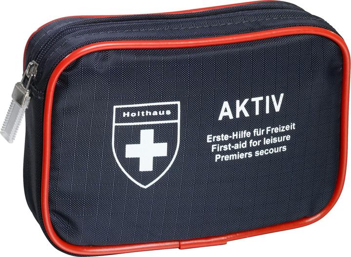 Image du produit Holthaus Pharmacie de voiture Aktiv, 18 pièces, 16 x 11 x 4 cm (Pharmacie automobile)