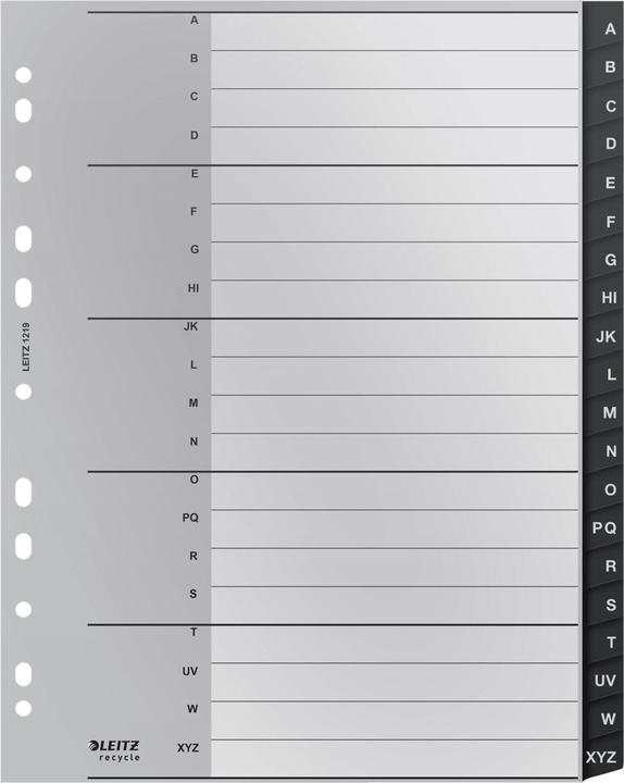 Produktbild Esselte Zeigebuchregister