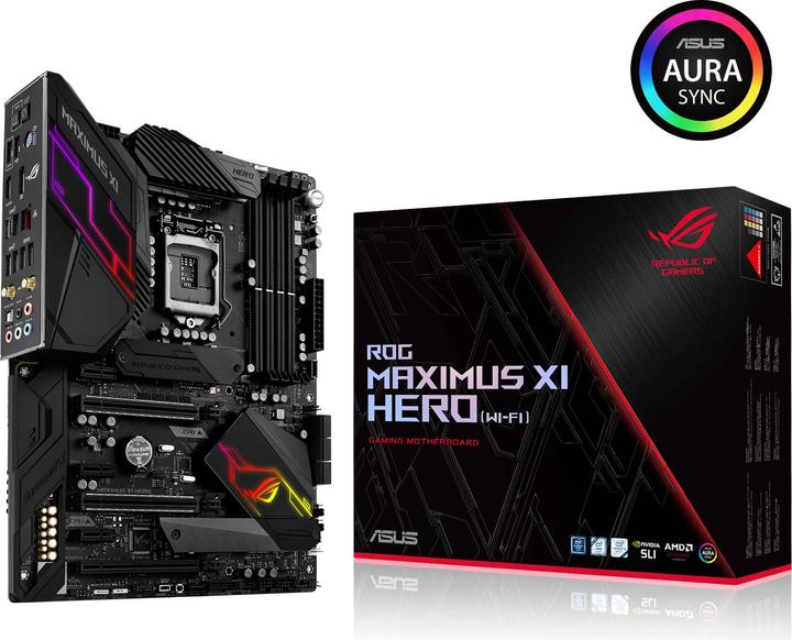 Produktbild ASUS ROG Maximus XI Hero WiFi (LGA 1151, Intel Z390, ATX)