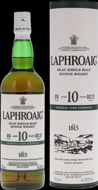 Produktbild Laphroaig 10 Years Old CS Batch 16 / Islay Single Malt 58,5% Vol. 0,7l (Single Malt, 1 x 70 cl)