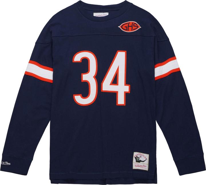 Immagine prodotto Mitchell & Ness Maglietta a manica lunga nfl Chicago Bears Walter Payton (S)