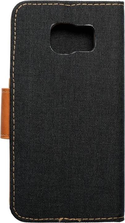 Produktbild König Design Handyhülle für Samsung Galaxy S6 Schutztasche Wallet Cover 360 Case Etui Schwarz (Samsung Galaxy S6)
