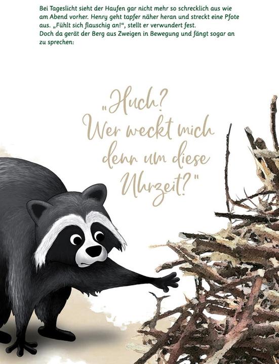 Produktbild Vom kleinen Waschbären, der sich traute, mutig zu sein (Deutsch, Kerstin Toepel, 2020)