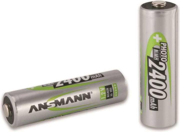 Actual product image Ansmann NiMH-Akku Mignon 2400mAh Photo 2er Blister (2 pcs., AA, 2400 mAh)