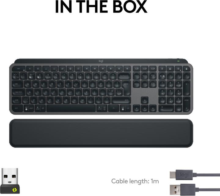 Actual product image Logitech MX Keys S Plus (DE, Wireless)