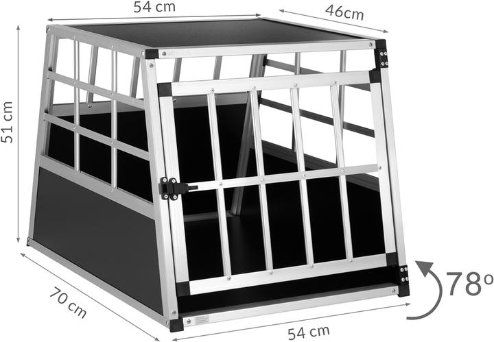 Produktbild Cadoca Hundetransportbox (Hund, Atmungsaktiv)