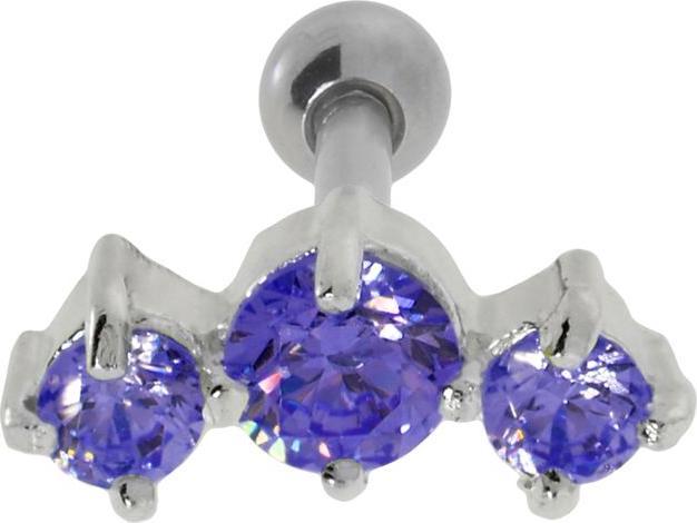 Immagine prodotto Bijouteria Piercing orecchio (Acciaio inossidabile, Ottone, Zirconia)