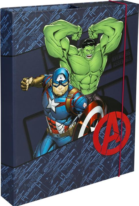 Immagine prodotto Undercover Cartella con elastico A4 Avengers, dorso 4 cm (A4, 1 x)