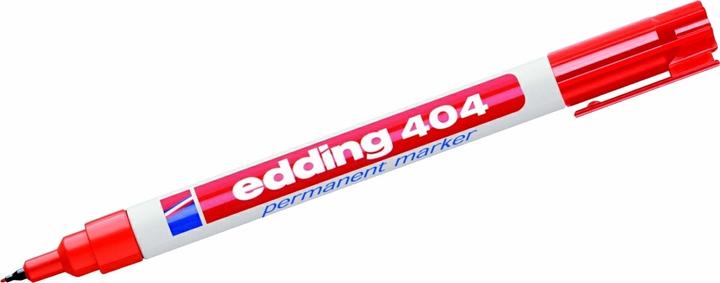 Produktbild Edding Permanent Marker 404 (Rot, 0.80 mm, 1 x)
