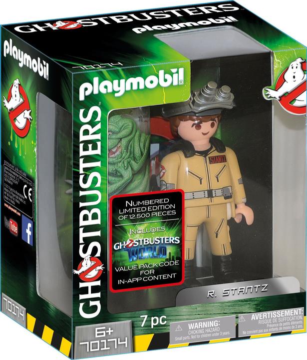 Produktbild Playmobil Ghostbusters Sammlerfigur R. Stantz (70174, Playmobil Ghostbusters)