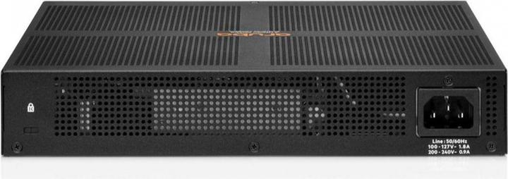 Actual product image HPE E Aruba 6100 Switch 2 SFP+ Ports, 2x SFP Ports, PoE, 1 USB Type C Console Port, 1 USB T (14 Ports)