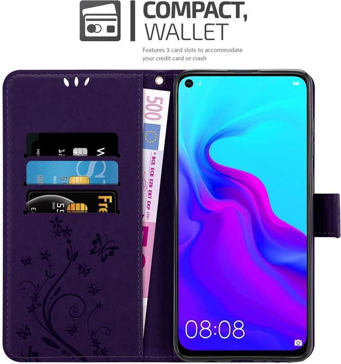 Image du produit Cadorabo Couverture du livre de fleurs (Huawei Nova 4)