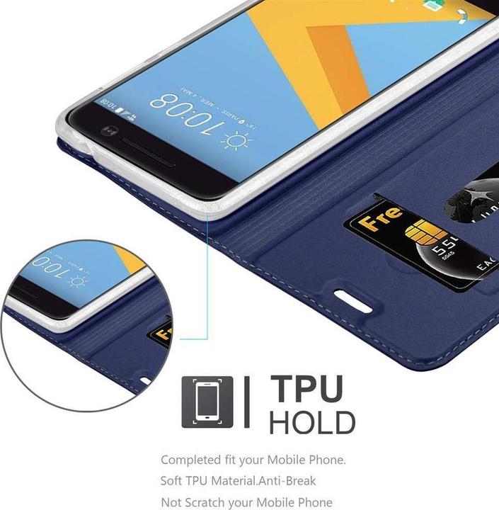 Actual product image Cadorabo Book Classy Style Cover (HTC One M10)