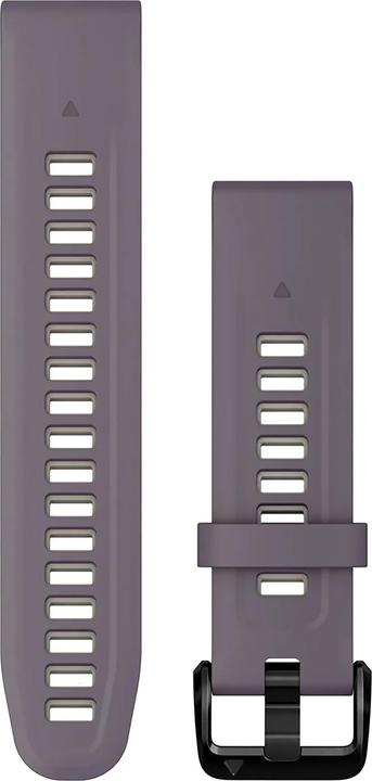 Actual product image Garmin Silicone strap, Quickfit, 20mm, orchid/light sand (20 mm, Plastic)