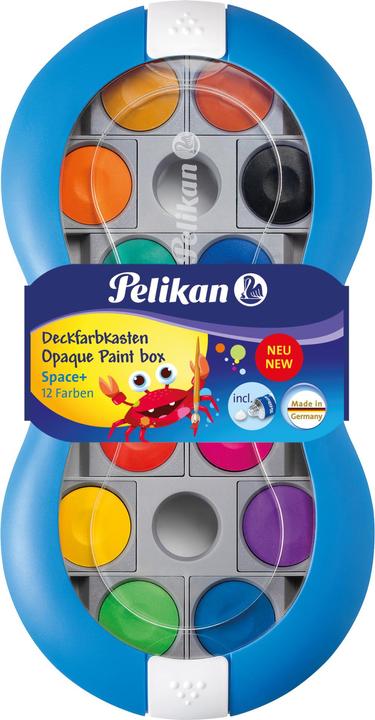 Image du produit Pelikan Couverture de la boîte de peinture Espace (12 couleurs)