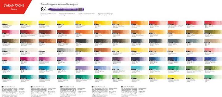 Image du produit Caran d'Ache Neocolor II Aquarelle Metallschachtel (Multicolore, 30 x)