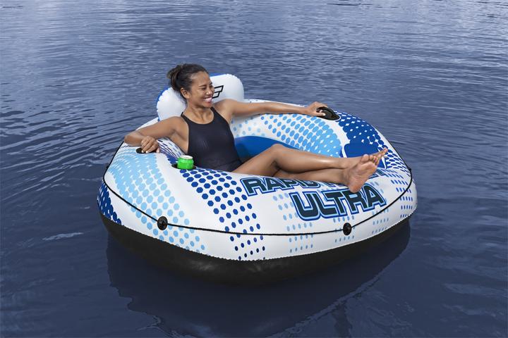 Actual product image Bestway Hydro-Force Rapid Rider Ultra River Tube with with Zippered Storage 1.52 m