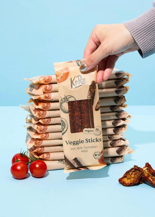 Produktbild KoRo Veganer Bio Snack nach Salami-Art (80 g)