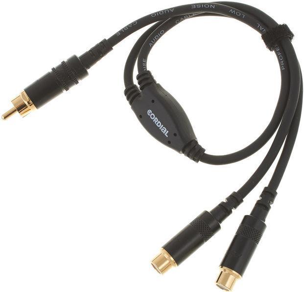 Produktbild Cordial CFY 0.3 CEE - Y-Adapterkabel / Cinch-Splitter (0.30 m, Cinch)