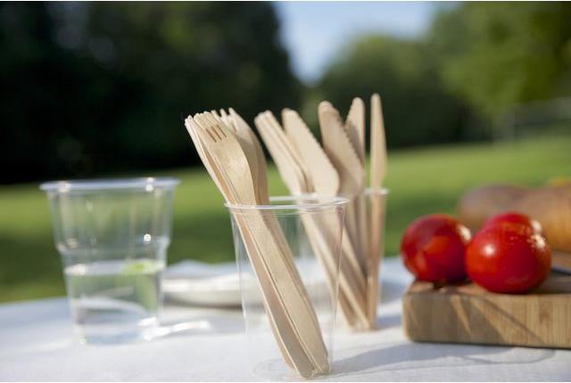 Produktbild Papstar Holz-Gabeln pure (100 x)