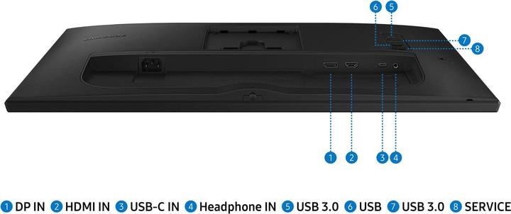 Actual product image Samsung S24A400UJU (1920 x 1080 pixels, 24")