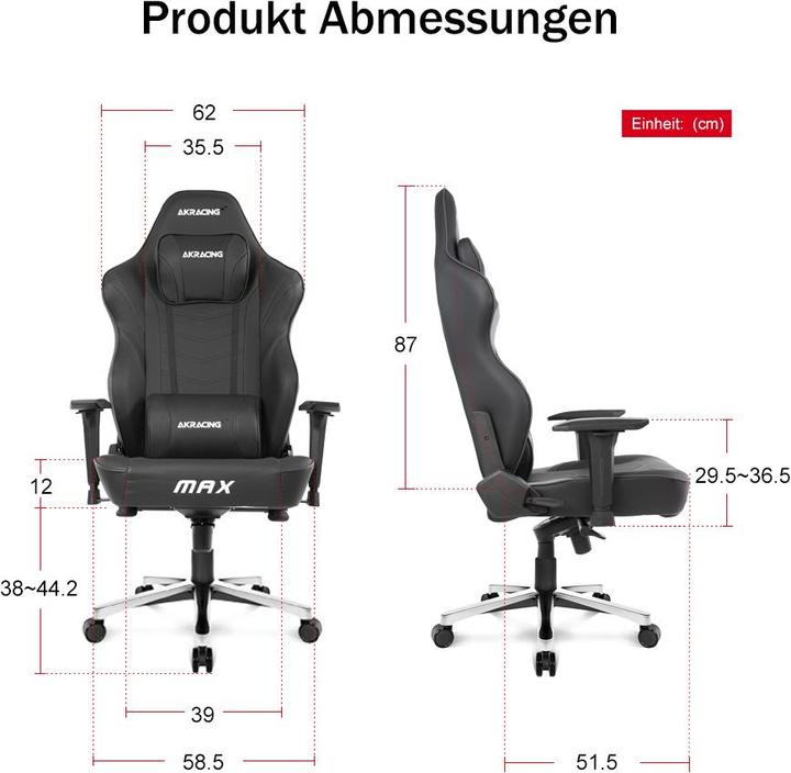 Actual product image Akracing Master Max