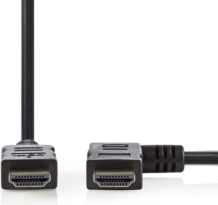 Actual product image Nedis Video cable, right angled, HDMI plug (1.50 m, HDMI)