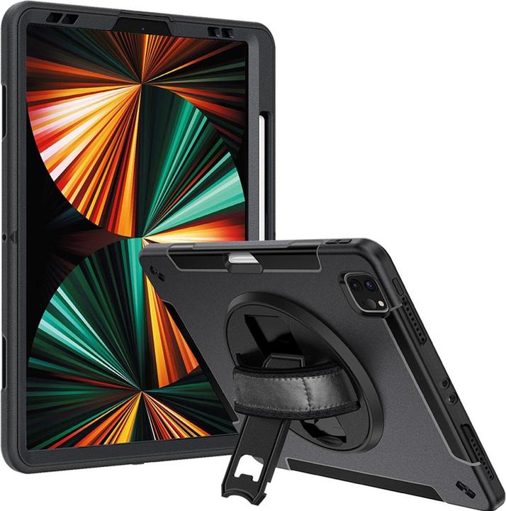 Immagine prodotto 4smarts Impugnatura robusta della custodia (iPad Pro 12.9 2018 (3. Gen), iPad Pro 12.9 2020 (4. Gen), iPad Pro 12.9 2021 (5a generazione), iPad Pro 12,9 2022 (6a generazione))