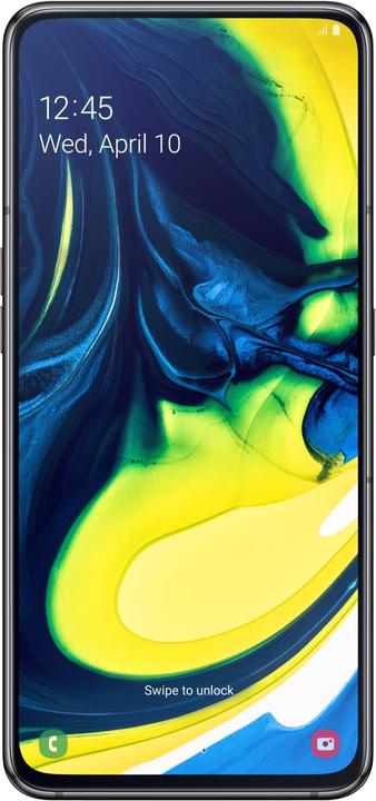 Produktbild Samsung Galaxy A80 (128 GB, Phantom Black, 6.70", Dual SIM, 4G)