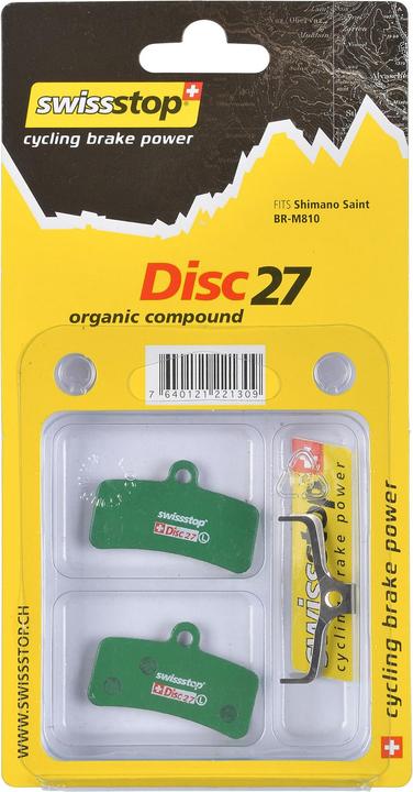Produktbild swissstop Disc 27 (Shimano, TRP, Organisch (Resin))