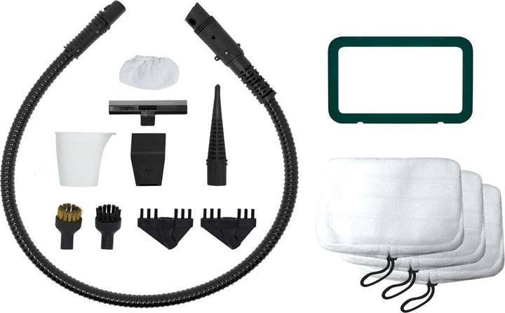 Produktbild Polti Steam mop PTEU0292 Vaporetto SV240 Power 1300 W, Water tank capacity 0.32 L, White / Green (1300 W)