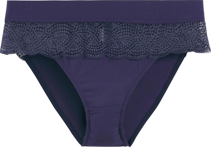 Produktbild La Redoute Collections Slip aus Spitze und Mikrofaser (W32/L34, Einzelpack)