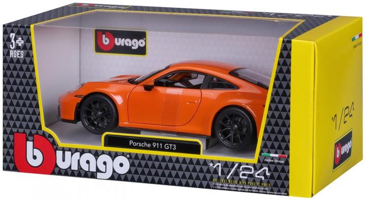 Actual product image Bburago Porsche 911 GT3