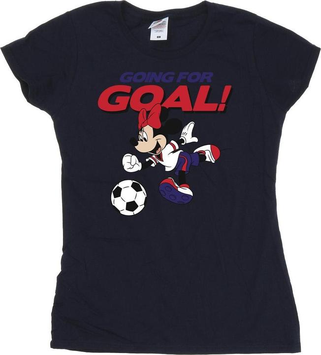 Disney Minnie Mouse Going For Goal TShirt (L)
