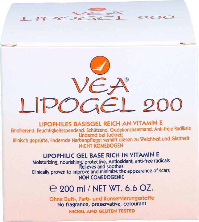 Immagine prodotto VEA Gel lipofilo Lipogel (Crema corpo, 200 ml)