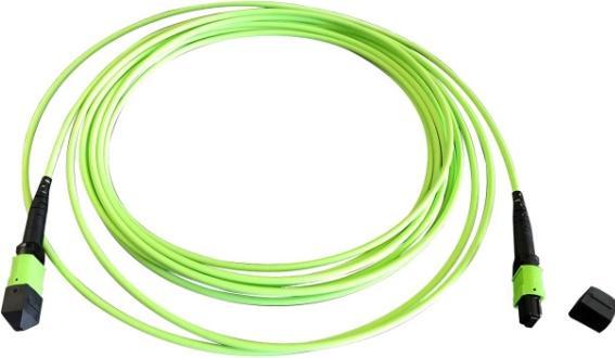 Image du produit EFB Elektronik MTP¬-F/MTP¬-F Câble patch matriciel 12 fibres OM5, LSZH vert lime, code B, 7.5m (MTPF12MTPFOM5-7.5) (7.50 m)