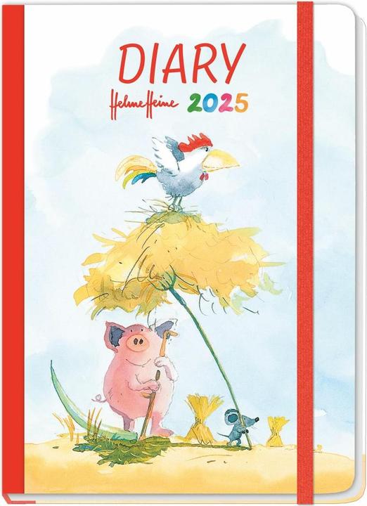 Produktbild Heye Helme Heine: Journal A5 2025 (15 x 21 cm, Deutsch)