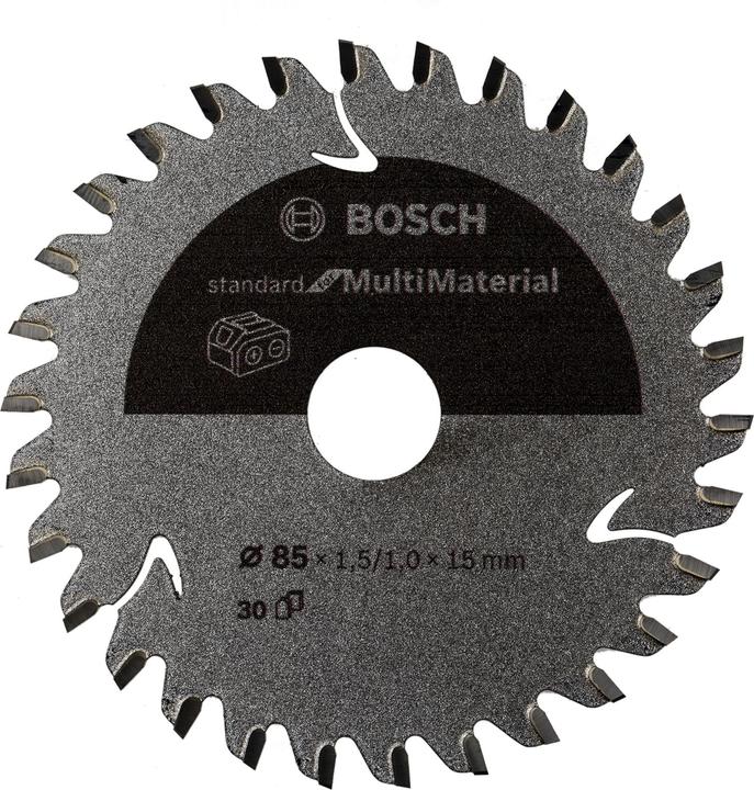 Actual product image Bosch Professional Zubehör PRO Multi Material cordless circular saw blade, 85 x 1.5 x 15 mm