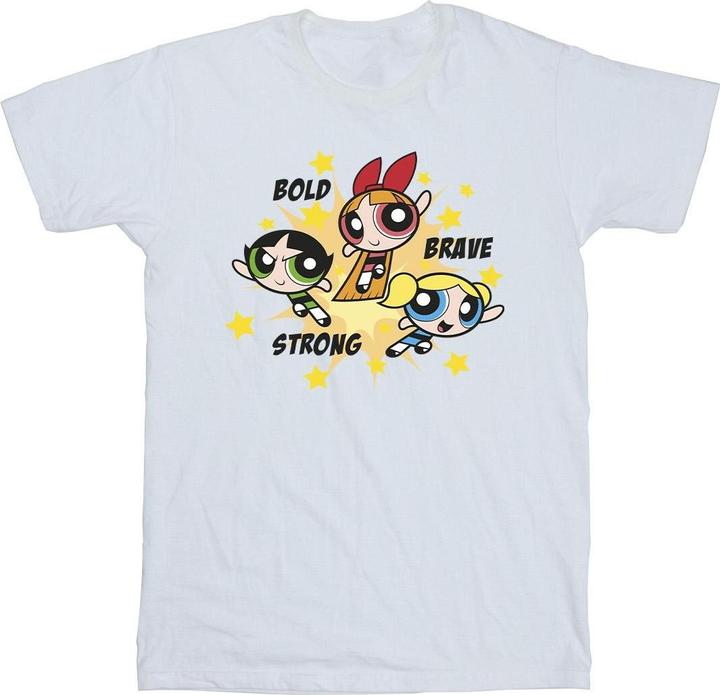 The Powerpuff Girls Girls Bold Brave Strong TShirt Mädchen