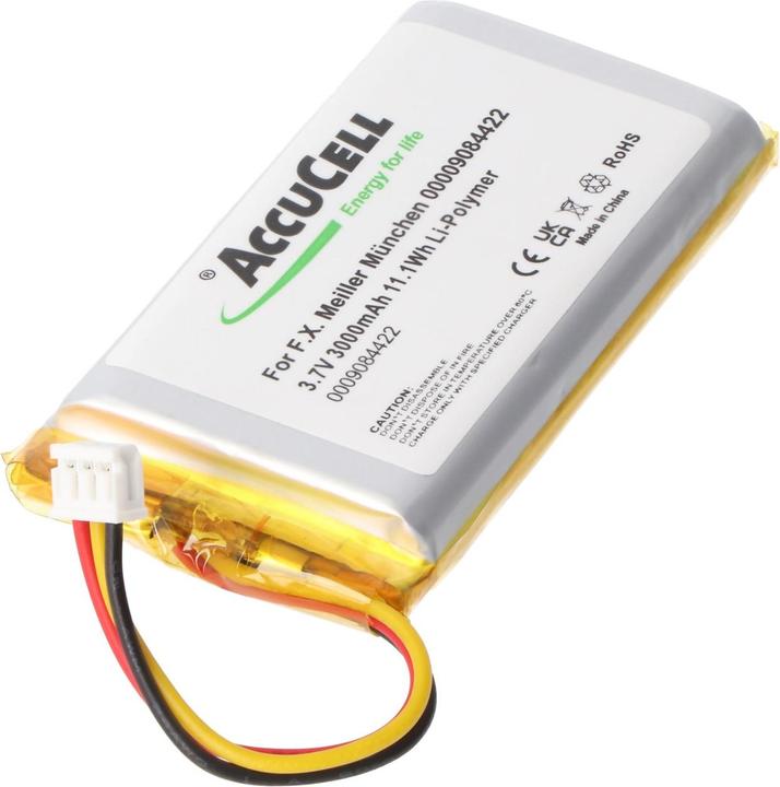 Actual product image AccuCell Battery F.X. Meiller Munich 0000 9084 422 (3.80 V, 3500 mAh)
