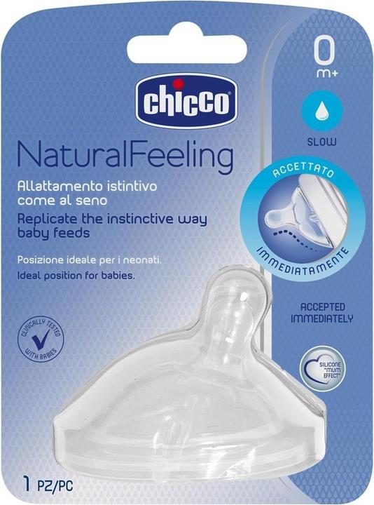Actual product image Chicco NEW STEP UP bottle teat
