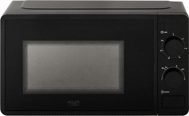 Immagine prodotto Adler | Forno a microonde | AD 6206 | A libera installazione | 20 L | 700 W | Convezione | Nero (20 l)