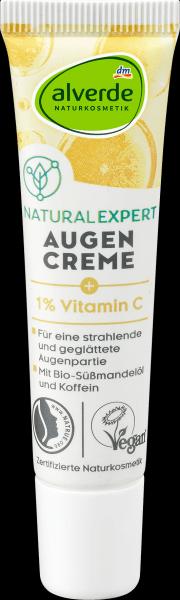 Actual product image dm alverde Natural Expert 1% Vitamin C (Crème, 15 ml, Day + Night)