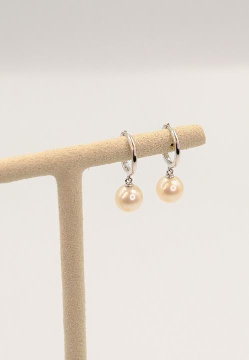 Image du produit Muau Boucles d'oreilles (Or blanc 750/18K)