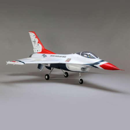Produktbild E-Flite FLIEGER F-16 THUNDERBIRD 813mm EP BNB mit AS3X/SAFE TECHNOLOGY BNF BASIC (Jet)