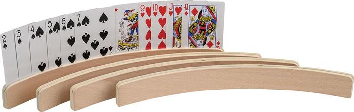Produktbild Philos Spielkartenhalter aus Holz - 4er Set - 35 cm